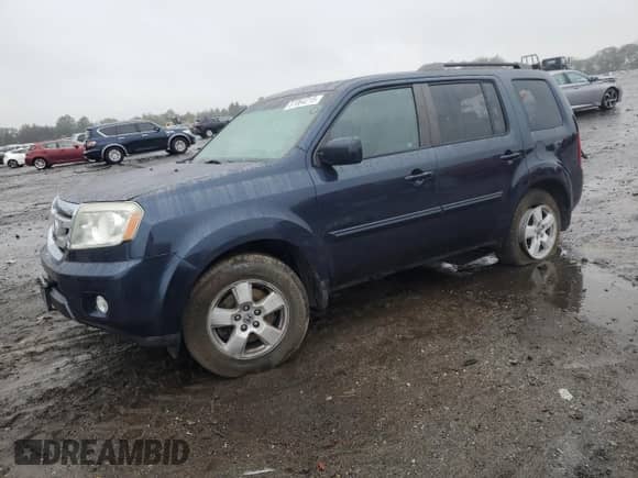 2011 Honda Pilot EX-L z VIN 5FNYF4H54BB043222, wystawiony jako Copart lot #81064215 z przebiegiem 268 035 mil mil oraz Szkoda całkowita • Salvage title. Historia ofert i sprzedaży dostępna na DreamBid. Obrazek 1.