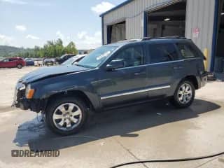 2008 Jeep Grand Cherokee Limited with VIN 1J8HR58218C189739, listed as a Copart auction lot 65578735 with 164,198 mi miles and Salvage title. Bid and sale history available at DreamBid. Image 1.