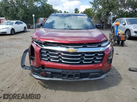 2025 Chevrolet Equinox AWD LT с VIN 3GNAXPEG0SL125432, выставлен на аукционе Copart как лот 70483525 с пробегом 4 967 миль миль и Списание • Salvage title. История ставок и продаж доступна на DreamBid. Изображение 5.