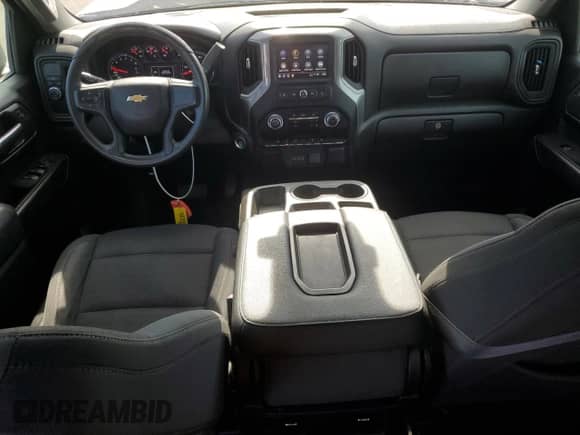 2022 Chevrolet Silverado 1500 Custom z VIN 1GCPABEK3NZ606543, wystawiony jako Copart lot #67823405 z przebiegiem 61 489 mil mil oraz Szkoda całkowita • Salvage title. Historia ofert i sprzedaży dostępna na DreamBid. Obrazek 8.