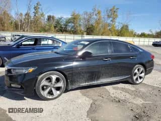 2019 Honda Accord EX-L with VIN 1HGCV1F5XKA802481, listed as a Copart auction lot 85150245 with 37,399 mi miles and Clean title. Bid and sale history available at DreamBid. Image 1.