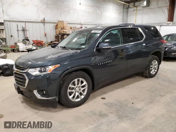 2018 Chevrolet Traverse LT Cloth с VIN 1GNERGKW3JJ266816, выставлен на аукционе Copart как лот 59196425 с пробегом 109 023 миль миль и На запчасти • Non repairable. История ставок и продаж доступна на DreamBid. Изображение 1.