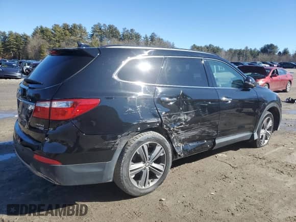2016 Hyundai Santa Fe SE with VIN KM8SRDHFXGU156902, listed as a Copart auction lot 47253815 with Not provided miles and Salvage title. Bid and sale history available at DreamBid. Image 3.