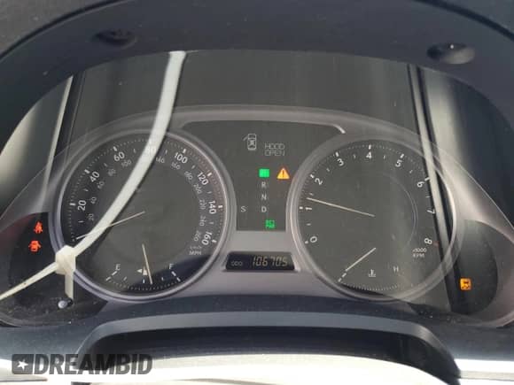 2009 Lexus IS 250 с VIN JTHBK262992092247, выставлен на аукционе Copart как лот 81783125 с пробегом 106 705 миль миль и Списание • Salvage title. История ставок и продаж доступна на DreamBid. Изображение 9.