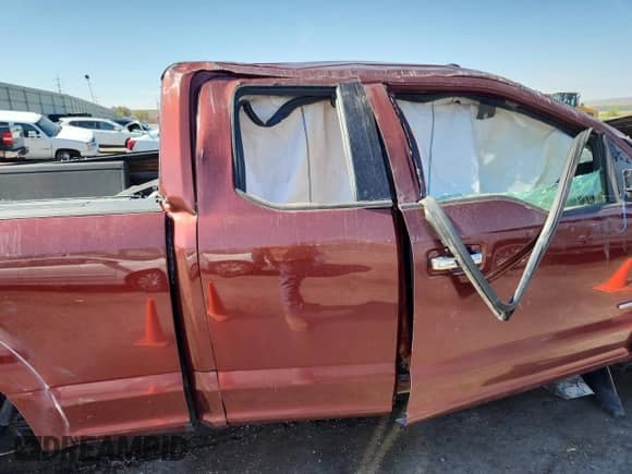 2017 Ford F-150 XL with VIN 1FTFX1EG1HKD97042, listed as a Copart auction lot 69727555 with 96,455 mi miles and Salvage title. Bid and sale history available at DreamBid. Image 10.