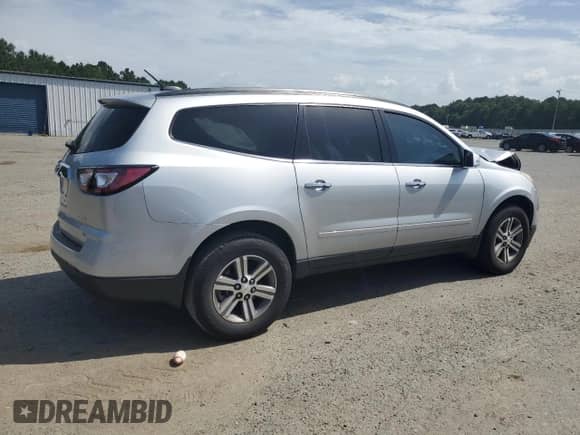 2017 Chevrolet Traverse LT z VIN 1GNKRHKD6HJ284602, wystawiony jako Copart lot #65082435 z przebiegiem 137 556 mil mil oraz Szkoda całkowita • Salvage title. Historia ofert i sprzedaży dostępna na DreamBid. Obrazek 3.