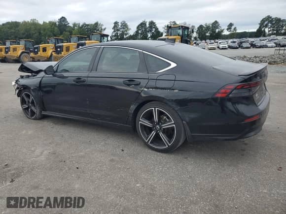 2024 Honda Accord Sport with VIN 1HGCY2F58RA035026, listed as a Copart auction lot 80571125 with 69,185 mi miles and Salvage title. Bid and sale history available at DreamBid. Image 2.