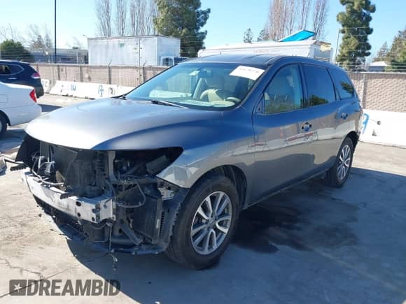 2015 Nissan Pathfinder SV с VIN 5N1AR2MN7FC634047, выставлен на аукционе IAAI как лот 41678376 с пробегом 151 580 миль миль и . История ставок и продаж доступна на DreamBid. Изображение 2.