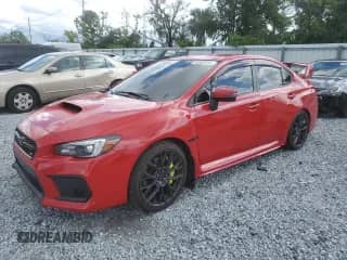 2018 Subaru WRX STI с VIN JF1VA2N60J9816950, выставлен на аукционе Copart как лот 85502655 с пробегом 60 715 миль миль и Списание • Salvage title. История ставок и продаж доступна на DreamBid. Изображение 1.