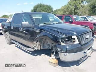 2006 Ford F-150 XLT z VIN 1FTRW12W26KD80341, wystawiony jako IAAI lot #42969671 z przebiegiem 195 044 mil mil oraz . Historia ofert i sprzedaży dostępna na DreamBid. Obrazek 1.