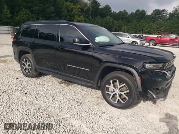 2024 Jeep Grand Cherokee Limited with VIN 1C4RJJBG1R8575761, listed as a Copart auction lot 68789895 with 24,854 mi miles and Salvage title. Bid and sale history available at DreamBid. Image 4.