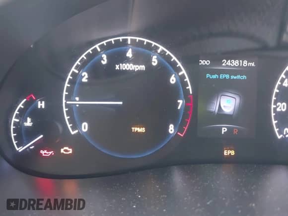 2012 Hyundai Genesis 4.6L с VIN KMHGC4DF6CU163515, выставлен на аукционе IAAI как лот 42077647 с пробегом 243 818 миль миль и . История ставок и продаж доступна на DreamBid. Изображение 6.