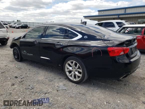 2018 Chevrolet Impala Premier с VIN 2G1125S31J9153439, выставлен на аукционе Copart как лот 58492884 с пробегом 124 614 миль миль и Списание • Salvage title. История ставок и продаж доступна на DreamBid. Изображение 2.