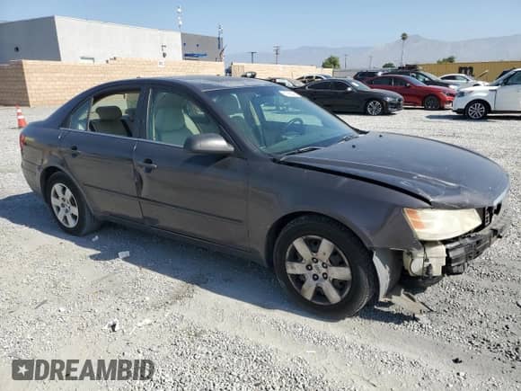 2009 Hyundai Sonata GLS z VIN 5NPET46FX9H455387, wystawiony jako Copart lot #61296345 z przebiegiem 328 304 mil mil oraz Szkoda całkowita • Salvage title. Historia ofert i sprzedaży dostępna na DreamBid. Obrazek 4.