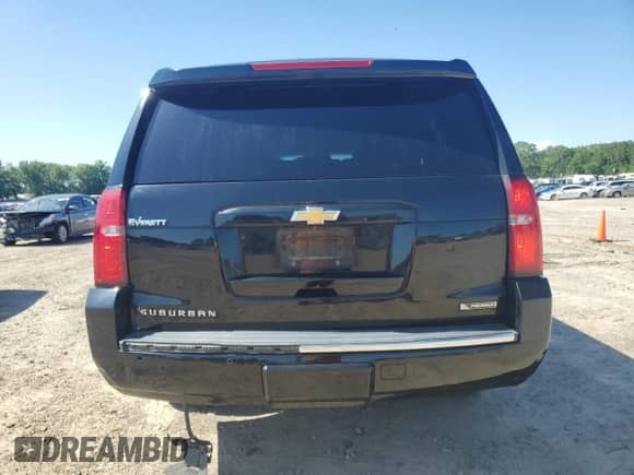 2017 Chevrolet Suburban Premier with VIN 1GNSCJKC6HR159570, listed as a Copart auction lot 55352805 with 166,661 mi miles and Salvage title. Bid and sale history available at DreamBid. Image 6.