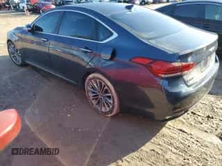 2015 Hyundai Genesis 3.8L z VIN KMHGN4JE1FU098809, wystawiony jako Copart lot #73748684 z przebiegiem 255 411 mil mil oraz Szkoda całkowita • Salvage title. Historia ofert i sprzedaży dostępna na DreamBid. Obrazek 2.