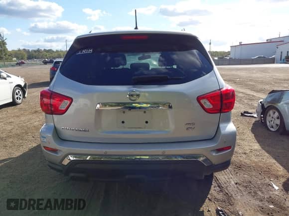 2018 Nissan Pathfinder SL with VIN 5N1DR2MM8JC654675, listed as a IAAI auction lot 43357322 with 125,763 mi miles and . Bid and sale history available at DreamBid. Image 16.