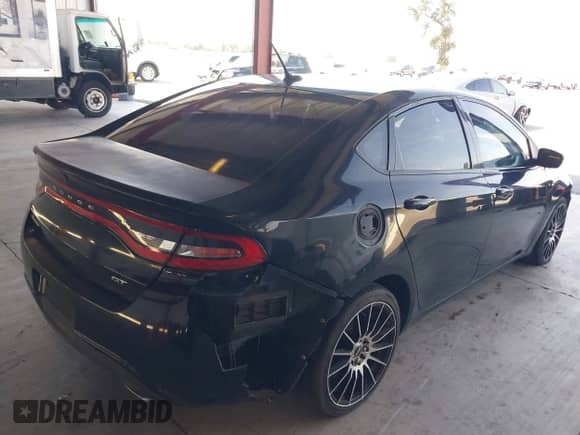 2016 Dodge Dart GT with VIN 1C3CDFEB1GD539197, listed as a IAAI auction lot 43126274 with 121,335 mi miles and . Bid and sale history available at DreamBid. Image 4.
