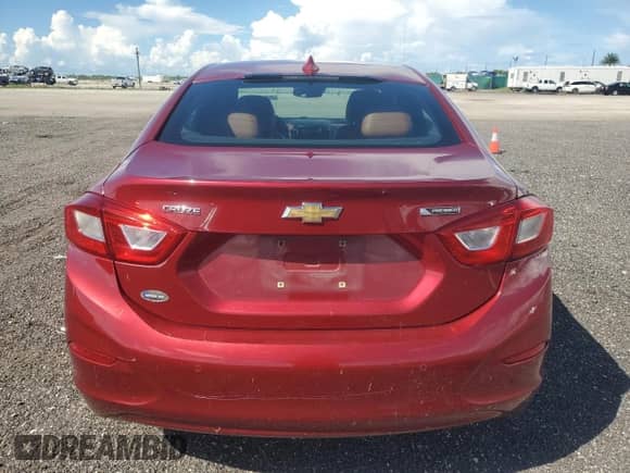 2018 Chevrolet Cruze Premier with VIN 1G1BF5SM5J7171283, listed as a Copart auction lot 81556795 with 96,372 mi miles and Salvage title. Bid and sale history available at DreamBid. Image 6.