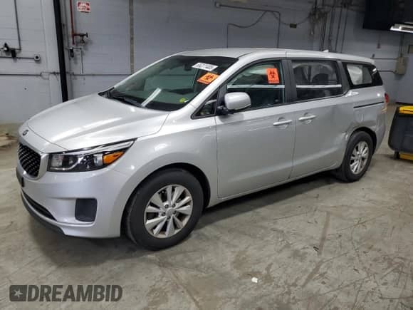 2018 Kia Sedona L with VIN KNDMA5C11J6374230, listed as a Copart auction lot 65271405 with Not provided miles and Salvage title. Bid and sale history available at DreamBid. Image 1.