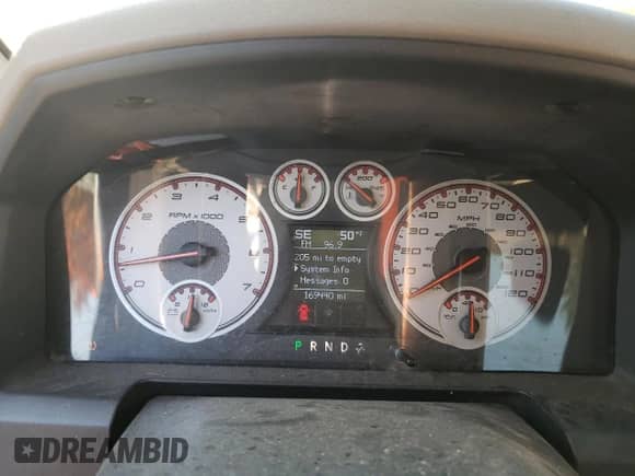 2009 Dodge 1500 Laramie with VIN 1D3HV13TX9J504411, listed as a Copart auction lot 77370454 with 169,440 mi miles and Clean title. Bid and sale history available at DreamBid. Image 9.