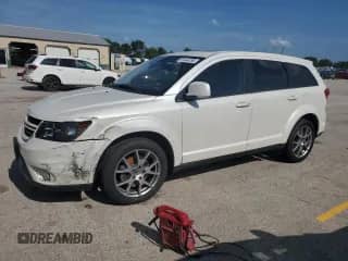2014 Dodge Journey R/T with VIN 3C4PDDEG1ET185637, listed as a Copart auction lot 61444785 with 139,184 mi miles and Salvage title. Bid and sale history available at DreamBid. Image 1.
