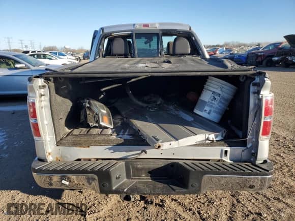 2010 Ford F-150 XL with VIN 1FTFW1EV2AFA12071, listed as a Copart auction lot 69045915 with 170,741 mi miles and Salvage title. Bid and sale history available at DreamBid. Image 6.