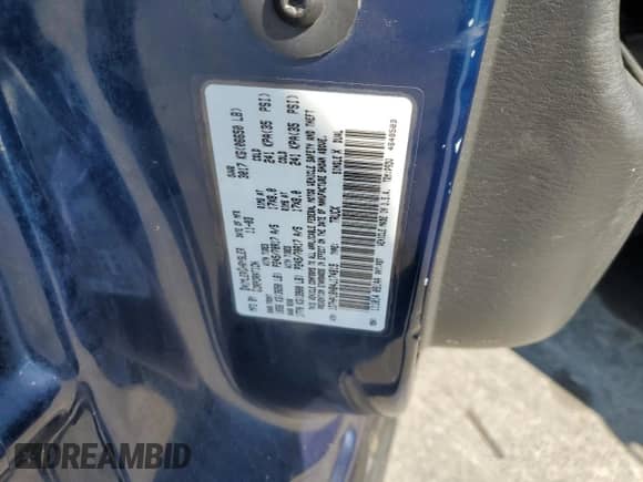 2004 Dodge 1500 SLT с VIN 1D7HA18N84J174815, выставлен на аукционе Copart как лот 80510595 с пробегом 229 549 миль миль и Списание • Salvage title. История ставок и продаж доступна на DreamBid. Изображение 12.