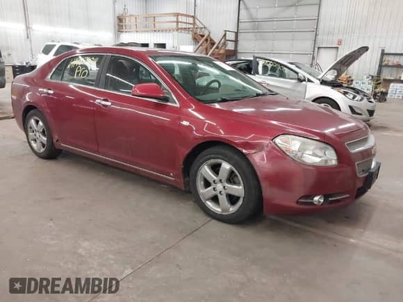 2008 Chevrolet Malibu LTZ with VIN 1G1ZK57B68F291983, listed as a IAAI auction lot 41987834 with 153,640 mi miles and . Bid and sale history available at DreamBid. Image 1.