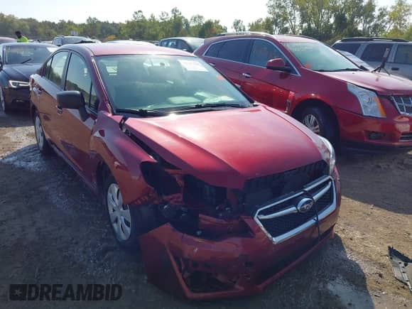 2015 Subaru Impreza with VIN JF1GJAA65FH025173, listed as a IAAI auction lot 43187525 with 137,692 mi miles and . Bid and sale history available at DreamBid. Image 6.