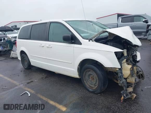 2013 Dodge Grand Caravan SE с VIN 2C4RDGBG3DR506903, выставлен на аукционе IAAI как лот 43318285 с пробегом 152 462 миль миль и . История ставок и продаж доступна на DreamBid. Изображение 1.