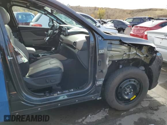 2020 Hyundai Santa Fe Limited with VIN 5NMS5CAA6LH193469, listed as a Copart auction lot 64359192 with 5,524 mi miles and . Bid and sale history available at DreamBid. Image 9.