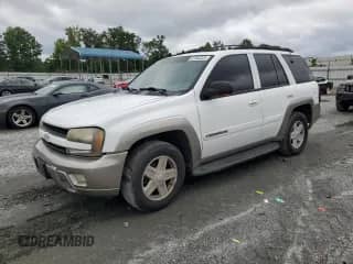 2002 Chevrolet TrailBlazer LS с VIN 1GNDS13S122208188, выставлен на аукционе Copart как лот 67968325 с пробегом 242 801 миль миль и Списание • Salvage title. История ставок и продаж доступна на DreamBid. Изображение 1.