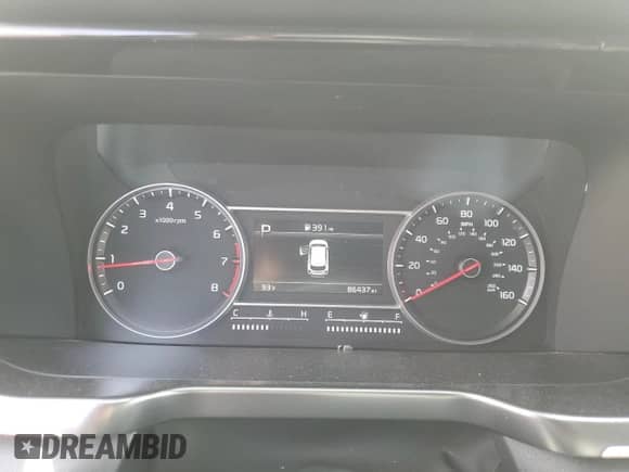 2022 Kia Sorento LX with VIN 5XYRGDLC3NG109893, listed as a Copart auction lot 69370415 with 86,437 mi miles and Salvage title. Bid and sale history available at DreamBid. Image 9.