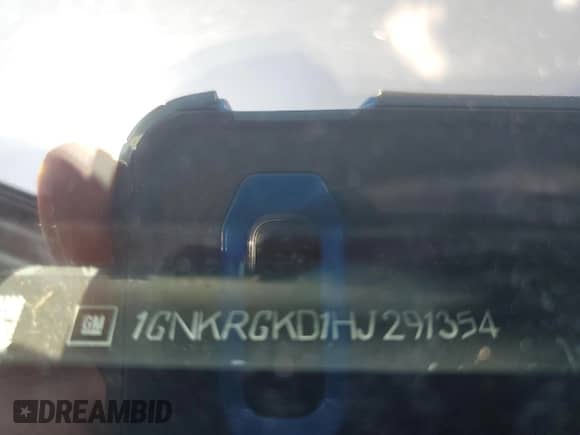 2017 Chevrolet Traverse LT с VIN 1GNKRGKD1HJ291354, выставлен на аукционе Copart как лот 60741955 с пробегом 124 942 миль миль и Списание • Salvage title. История ставок и продаж доступна на DreamBid. Изображение 14.