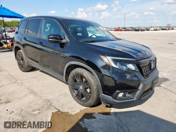 2021 Honda Passport Sport with VIN 5FNYF8H24MB008230, listed as a Copart auction lot 69240425 with 50,639 mi miles and Salvage title. Bid and sale history available at DreamBid. Image 4.