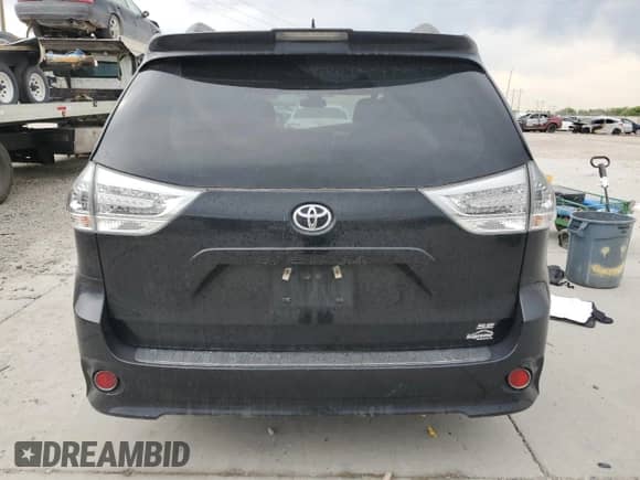 2018 Toyota Sienna SE with VIN 5TDXZ3DCXJS954103, listed as a Copart auction lot 66629455 with 129,284 mi miles and Salvage title. Bid and sale history available at DreamBid. Image 6.
