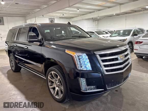 2016 Cadillac Escalade ESV Premium Collection с VIN 1GYS4JKJ3GR274575, выставлен на аукционе Copart как лот 60325075 с пробегом 120 577 миль миль и Списание • Salvage title. История ставок и продаж доступна на DreamBid. Изображение 1.
