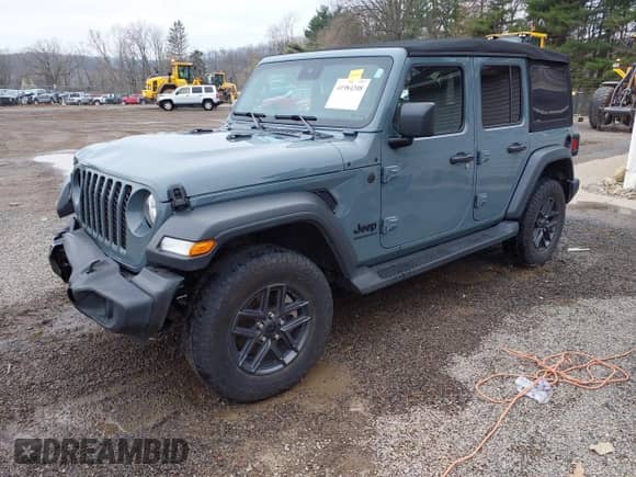 2024 Jeep Wrangler Sport S с VIN 1C4PJXDN3RW124591, выставлен на аукционе IAAI как лот 41984208 с пробегом 30 271 миль миль и . История ставок и продаж доступна на DreamBid. Изображение 2.