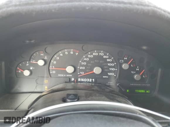 2005 Ford Explorer Limited with VIN 1FMZU75W95ZA57992, listed as a Copart auction lot 61191405 with 114,006 mi miles and Salvage title. Bid and sale history available at DreamBid. Image 9.