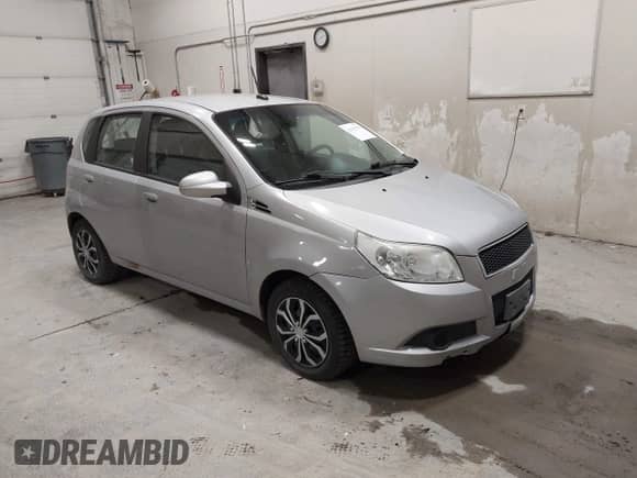 2009 Chevrolet Aveo 1LT with VIN KL1TD66E59B658607, listed as a IAAI auction lot 43496794 with 78,516 mi miles and . Bid and sale history available at DreamBid. Image 1.