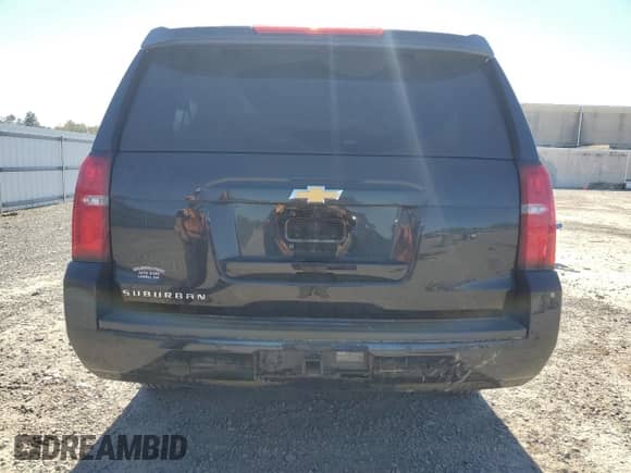 2020 Chevrolet Suburban LS with VIN 1GNSKGKC1LR209127, listed as a Copart auction lot 75593484 with 60,782 mi miles and Salvage title. Bid and sale history available at DreamBid. Image 6.