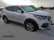 2017 Hyundai Santa Fe 2.4L with VIN 5XYZT3LB4HG461155, listed as a Copart auction lot 82757925 with 112,526 mi miles and Salvage title. Bid and sale history available at DreamBid. Image 4.