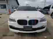 2015 BMW 7 Series 750Li with VIN WBAYE8C50FD780798, listed as a Copart auction lot 62184615 with 123,100 mi miles and Salvage title. Bid and sale history available at DreamBid. Image 5.