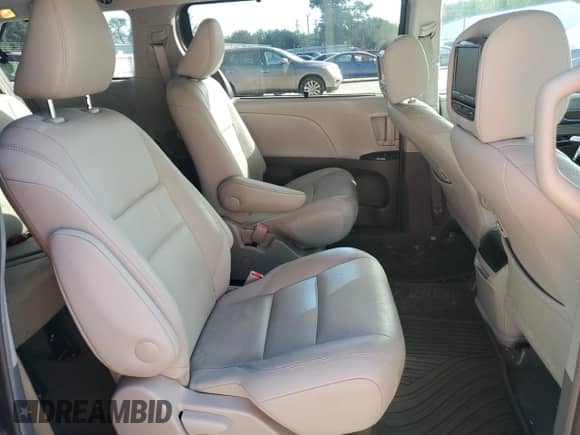 2017 Toyota Sienna XLE with VIN 5TDDZ3DC0HS168369, listed as a Copart auction lot 84734265 with 61,487 mi miles and Salvage title. Bid and sale history available at DreamBid. Image 11.