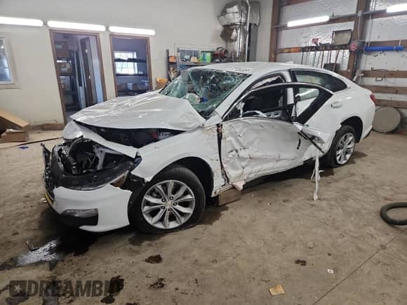 2025 Chevrolet Malibu LT с VIN 1G1ZD5ST9SF130450, выставлен на аукционе Copart как лот 90345845 с пробегом Не указан миль и На запчасти • Non repairable. История ставок и продаж доступна на DreamBid. Изображение 1.