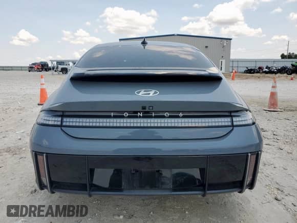 2023 Hyundai Ioniq 6 SEL with VIN KMHM34AA7PA040213, listed as a Copart auction lot 66888715 with 42,333 mi miles and Salvage title. Bid and sale history available at DreamBid. Image 6.