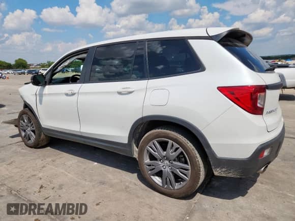 2021 Honda Passport EX-L с VIN 5FNYF7H57MB002751, выставлен на аукционе Copart как лот 69928005 с пробегом 47 448 миль миль и Списание • Salvage title. История ставок и продаж доступна на DreamBid. Изображение 2.