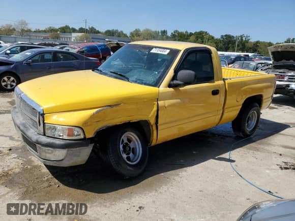 1998 Dodge 1500 с VIN 1B7HC16YXWS629596, выставлен на аукционе Copart как лот 71104084 с пробегом 270 489 миль миль и На запчасти • Non repairable. История ставок и продаж доступна на DreamBid. Изображение 1.