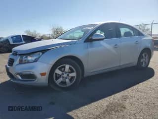 2015 Chevrolet Cruze LT with VIN 1G1PC5SB5F7142967, listed as a Copart auction lot 84522945 with 101,727 mi miles and Salvage title. Bid and sale history available at DreamBid. Image 1.